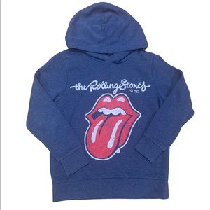 H&M Rolling Stones sweatshirt size 6-8Y